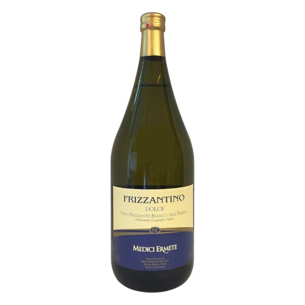 Medici Ermente Frizzantino Vino Frizzante Bianco dellEmilia 1,5 L
